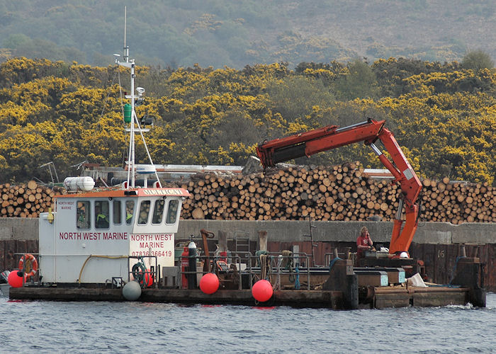  Multicat pictured at Portavadie on 22nd April 2011