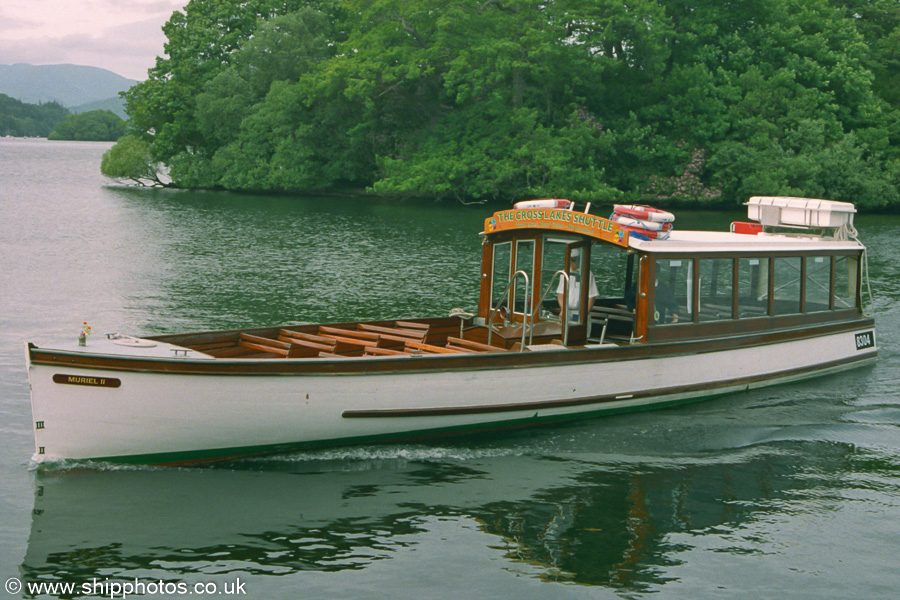 Photograph of the vessel  Muriel II pictured at Bowness on 12th June 2004