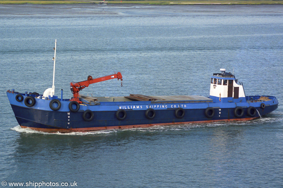 Photograph of the vessel  Murius pictured on Southampton Water on 17th August 2003