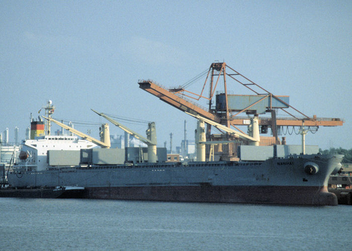 Photograph of the vessel  Nan Hai pictured at Stade on 9th June 1997