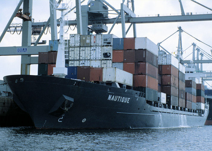 Photograph of the vessel  Nautique pictured at Hamburg on 9th June 1997