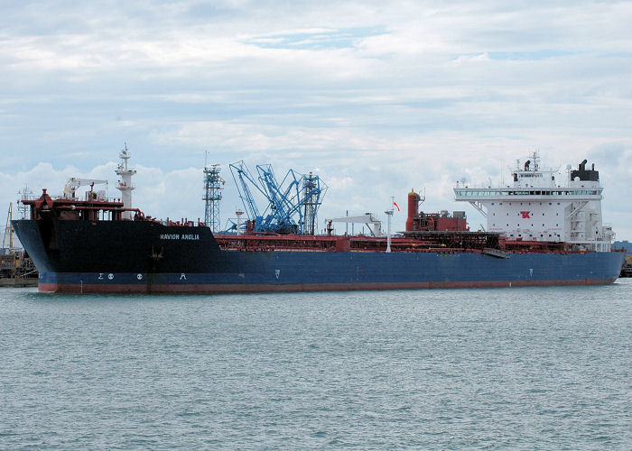 Photograph of the vessel  Navion Anglia pictured at Fawley on 13th June 2009