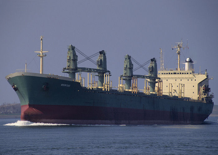 Photograph of the vessel  Nemtas pictured on the Nieuwe Waterweg on 14th April 1996