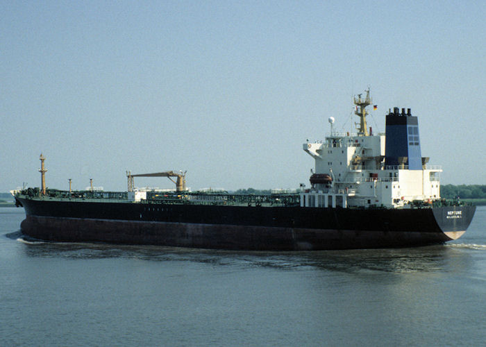Photograph of the vessel  Neptune pictured on the River Elbe on 5th June 1997