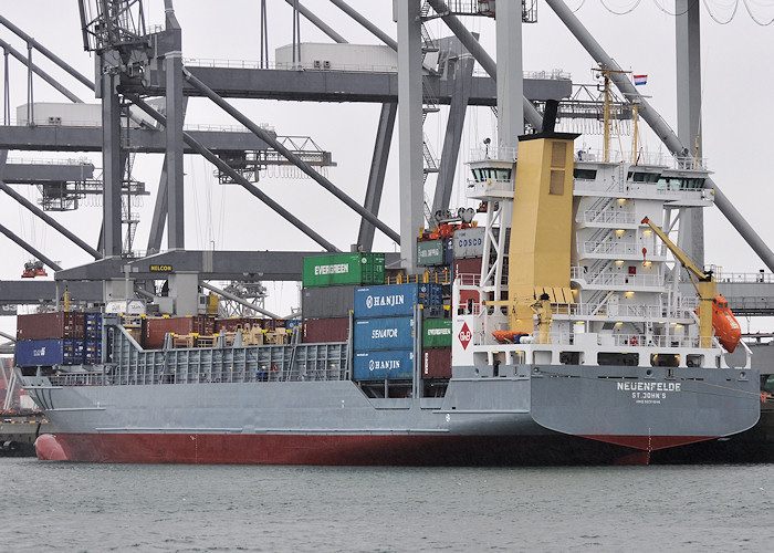 Photograph of the vessel  Neuenfelde pictured in Amazonehaven, Europoort on 24th June 2012