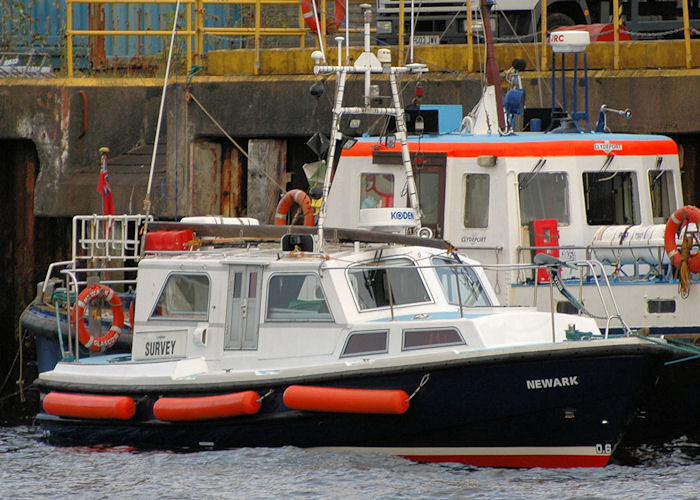 Photograph of the vessel rv Newark pictured at Greenock on 21st November 2010