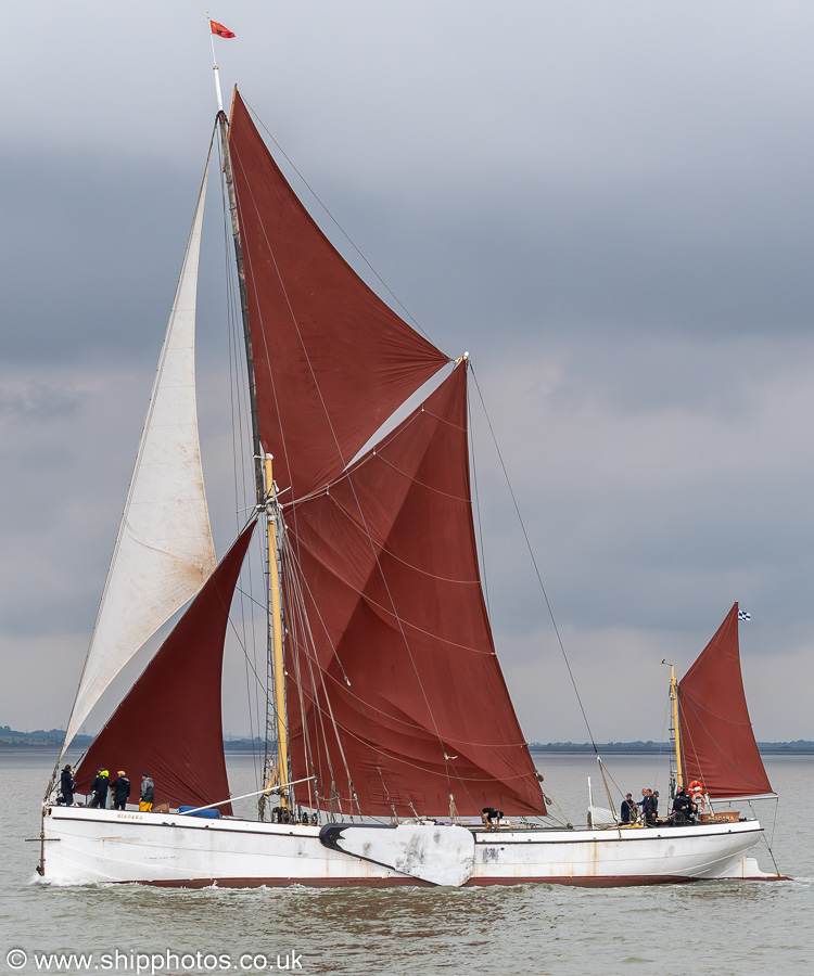 Photograph of the vessel sb Niagara pictured on Sea Reach on 19th July 2025