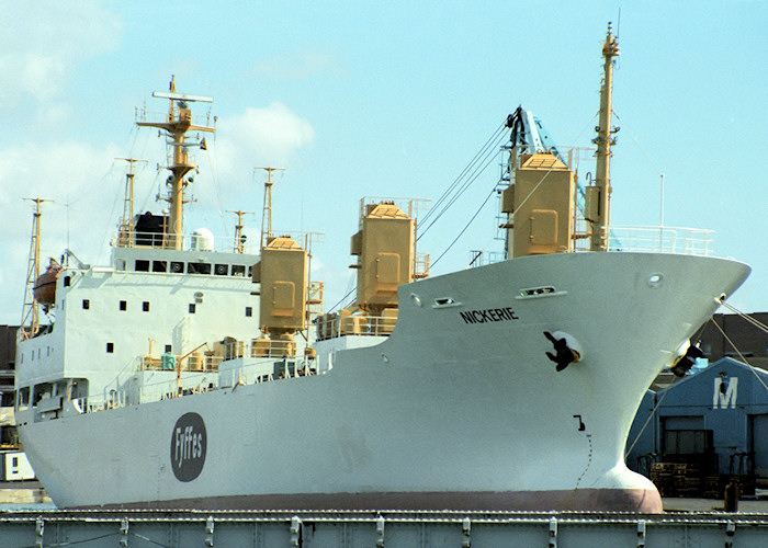 Photograph of the vessel  Nickerie pictured at Portsmouth on 29th August 1988