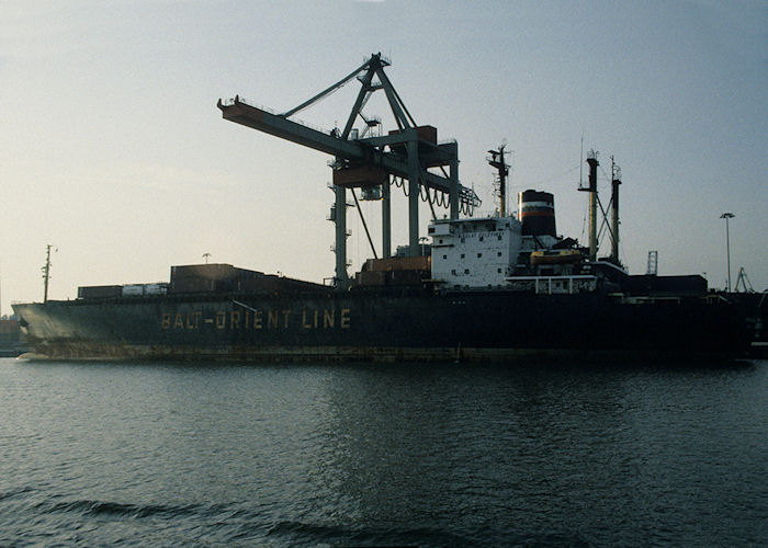  Nikolay Golovanov pictured in Waalhaven, Rotterdam on 27th September 1992