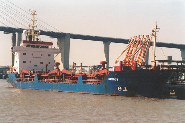 Photograph of the vessel  Nimbus pictured at Purfleet on 12th May 2001