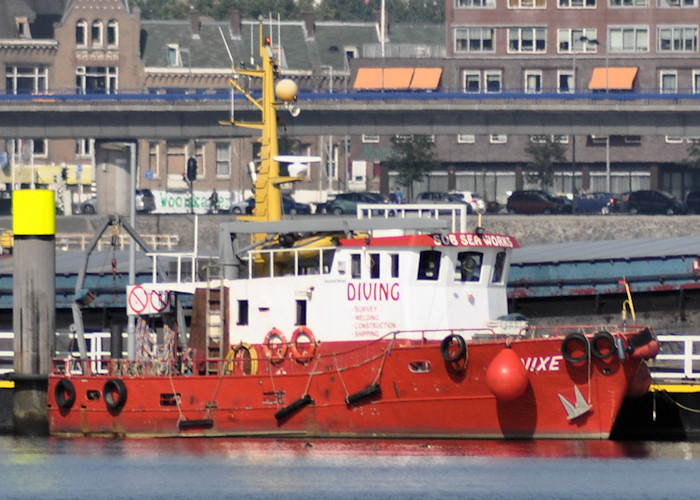 Photograph of the vessel  Nixe pictured in Maashaven, Rotterdam on 26th June 2011