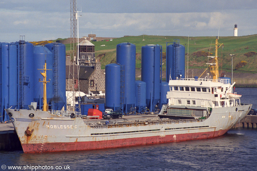 Photograph of the vessel  Noblesse-C pictured at Aberdeen on 8th May 2003