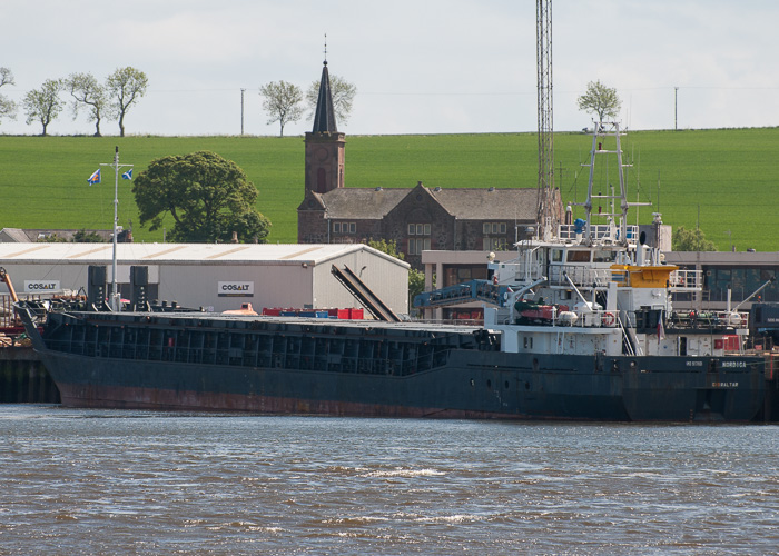 Photograph of the vessel  Nordica pictured at Montrose on 8th June 2014