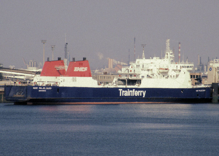 Photograph of the vessel  Nord pas-de-Calais pictured at Dunkerque on 11th April 1991