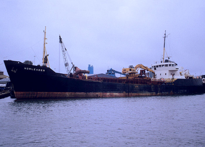 Photograph of the vessel  Norleader pictured at Poole on 19th August 1990