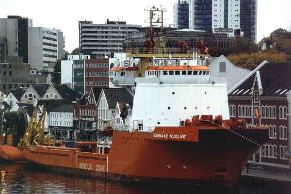  Normand Mjolne pictured in Stavanger on 25th October 1998