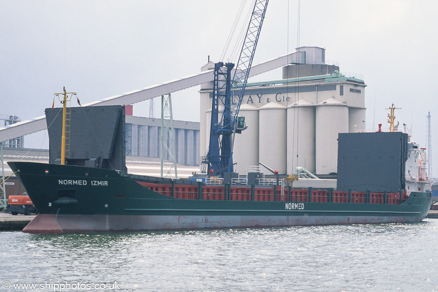 Photograph of the vessel  Normed Izmir pictured in Vijfde Havendok, Antwerp on 20th June 2002