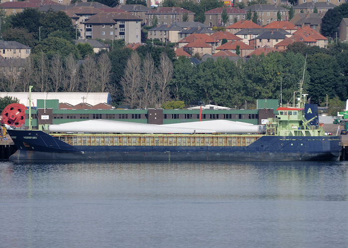 Photograph of the vessel  Norrfury pictured at Dundee on 12th September 2013