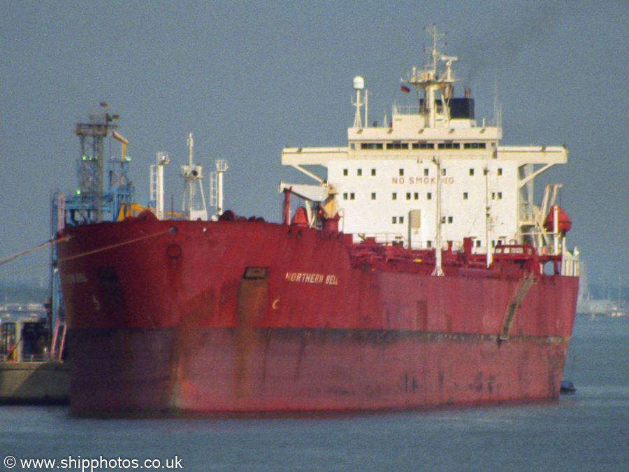 Photograph of the vessel  Northern Bell pictured at Fawley on 18th August 2002