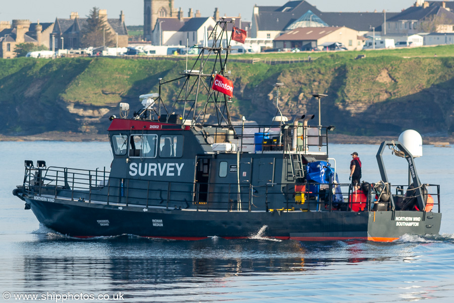 Photograph of the vessel  Northern Wind pictured departing Scrabster on 17th May 2024