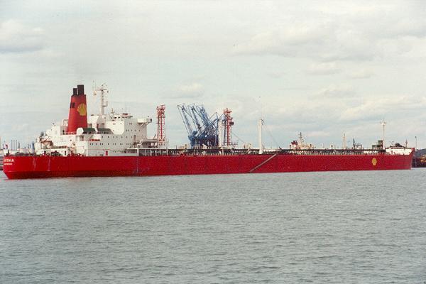 Photograph of the vessel  Northia pictured at Fawley on 5th September 1992