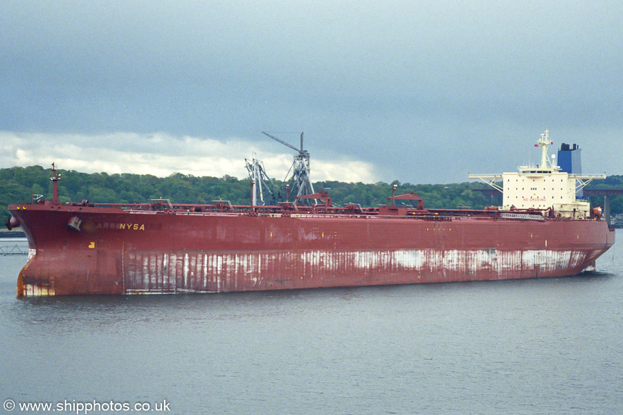  Nysa pictured at Hound Point on 12th May 2003
