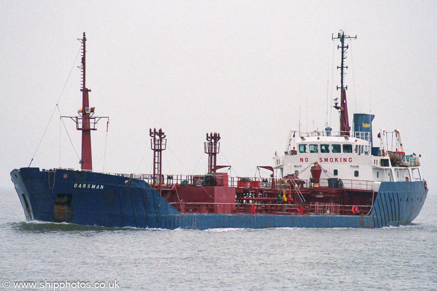 Photograph of the vessel  Oarsman pictured on the River Mersey on 7th July 2001