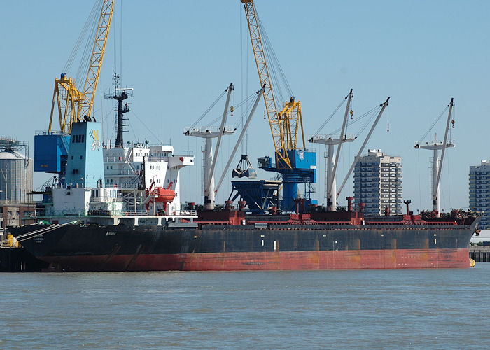 Photograph of the vessel  Ocala pictured at Thames Refinery, Silvertown on 23rd May 2010