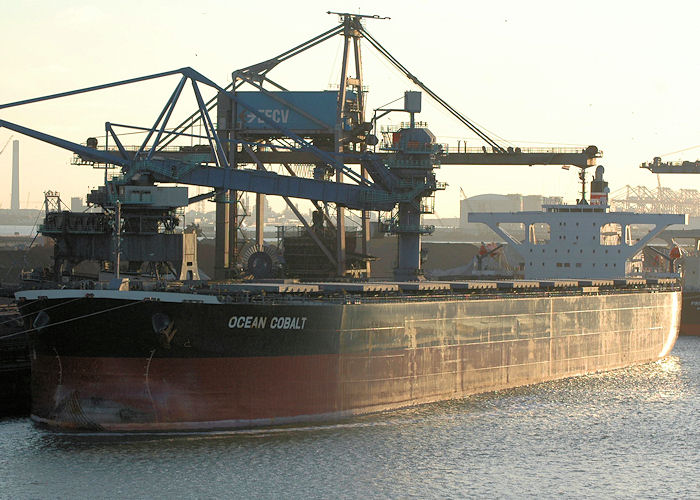 Photograph of the vessel  Ocean Cobalt pictured at EECV, Calandkanaal, Europoort on 21st June 2010