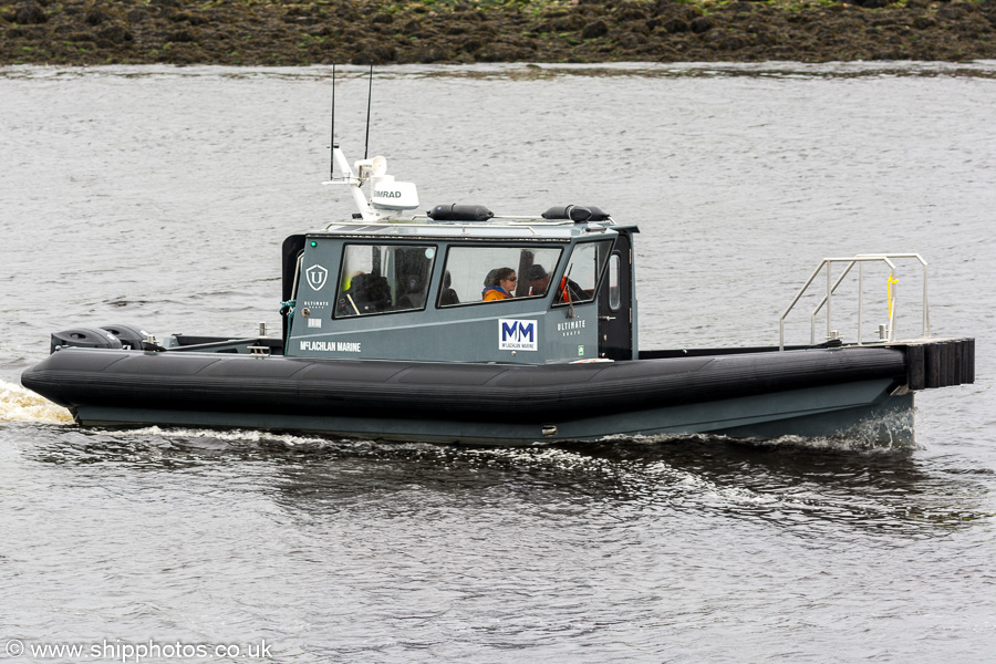 Photograph of the vessel  Ocean Interceptor pictured arriving at Aberdeen on 30th May 2019