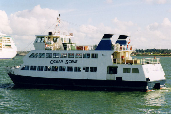 Photograph of the vessel  Ocean Scene pictured in Southampton on 28th April 1998