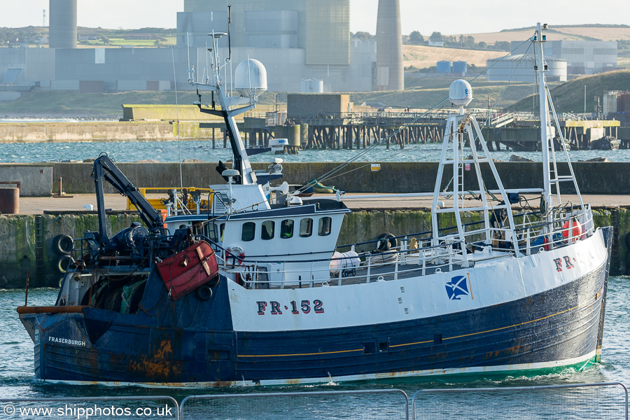 Photograph of the vessel fv Ocean Trust pictured at Peterhead on 12th September 2024