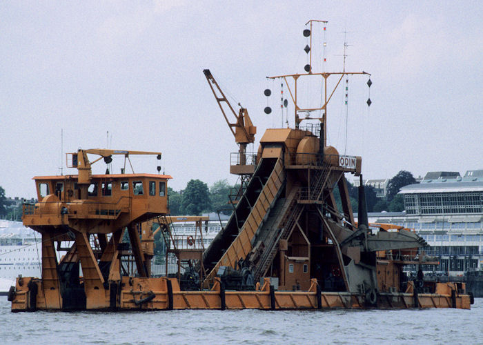 Photograph of the vessel  Odin pictured at Hamburg on 27th May 1998