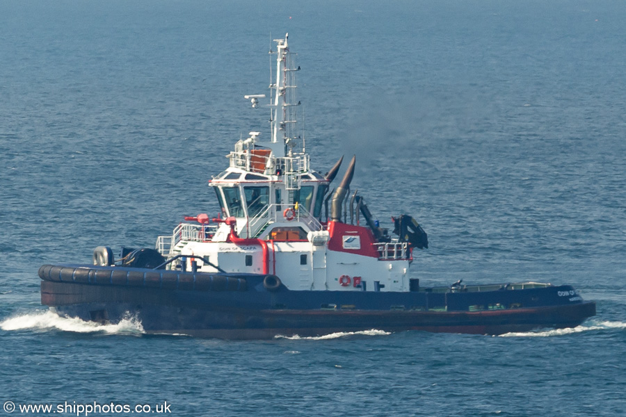 Photograph of the vessel  Odin of Scapa pictured in Hoxa Sound on 15th May 2024