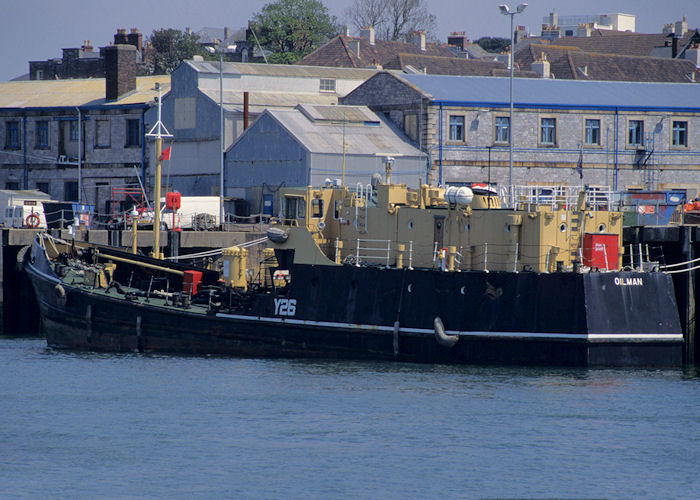 Photograph of the vessel RMAS Oilman pictured at Devonport on 6th May 1996