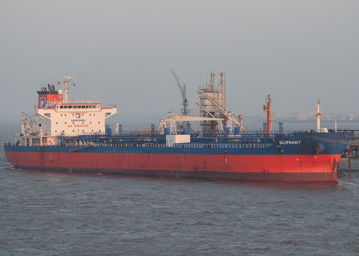 Photograph of the vessel  Oliphant pictured at Immingham on 18th July 2014