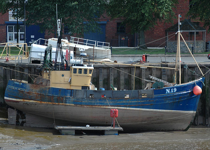 Photograph of the vessel fv Olive Branch pictured at Kirkcudbright on 18th July 2009