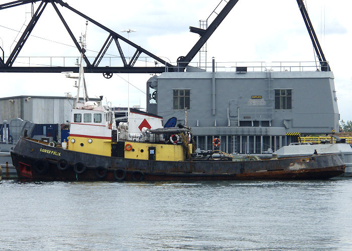 Photograph of the vessel  Oliver Felix pictured at Southampton on 15th June 2008