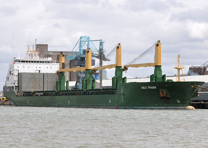 Photograph of the vessel  Oslo Trader pictured at Liverpool on 22nd June 2013