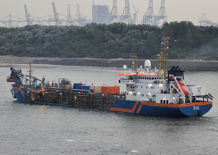  Ostsee pictured at Europoort on 28th June 2011