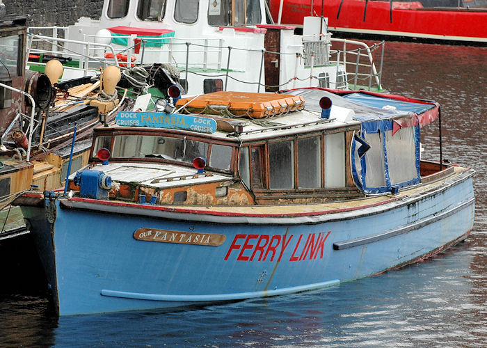 Photograph of the vessel  Our Fantasia pictured in Albert Dock, Liverpool on 31st July 2010