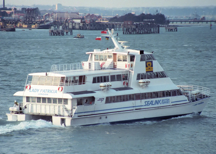  Our Lady Patricia pictured in Portsmouth Harbour on 2nd September 2002