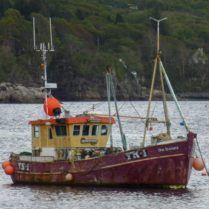 Photograph of the vessel fv Our Seafarer pictured at Ullapool on 6th May 2014