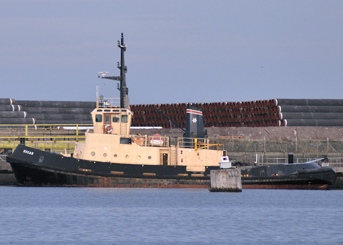 Photograph of the vessel  Oxcar pictured at Leith on 3rd November 2011