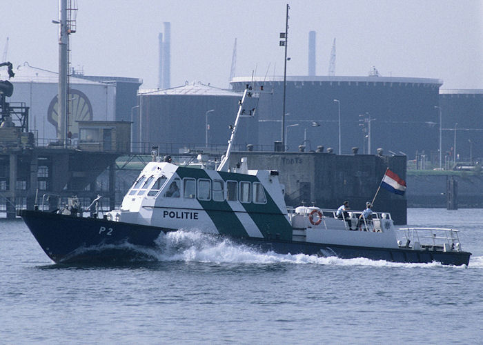 Photograph of the vessel  P 2 pictured on the Calandkanaal, Europoort on 27th September 1992