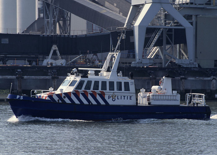 Photograph of the vessel  P 5 pictured in Botlek, Rotterdam on 14th April 1996
