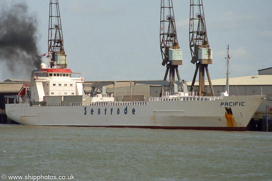 Photograph of the vessel  Pacific pictured at Sheerness on 16th August 2003