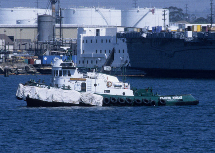 Photograph of the vessel  Pacific Knight pictured at San Diego on 16th September 1994