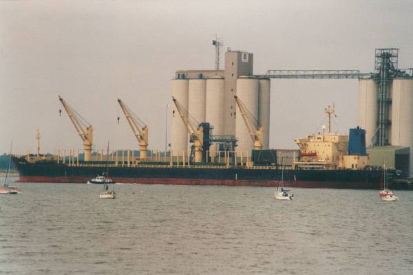 Photograph of the vessel  Pacific Sky pictured in Southampton on 13th August 1999
