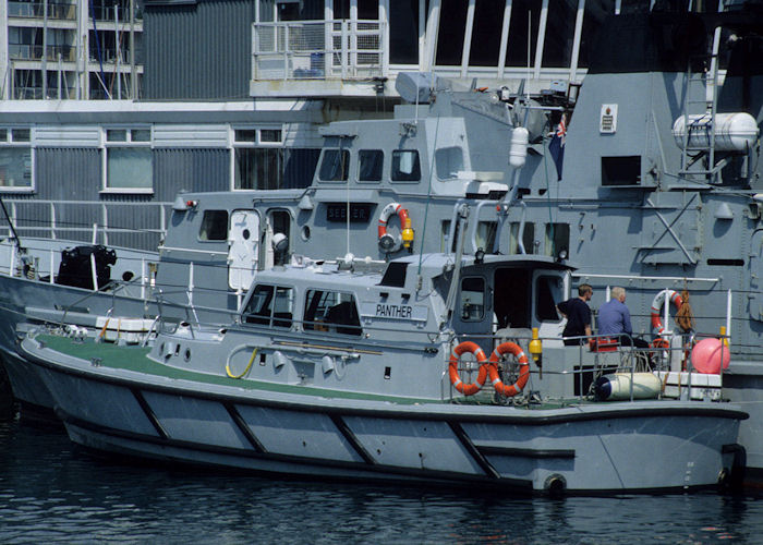 Photograph of the vessel HMCC Panther pictured at Plymouth on 6th May 1996